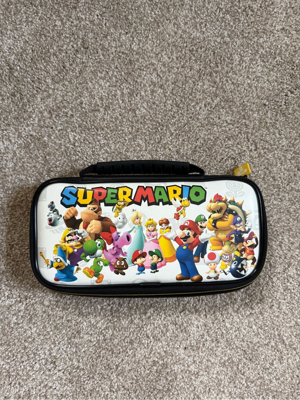 Nintendo Super Mario Carrying Case - White, Black, Multicolor